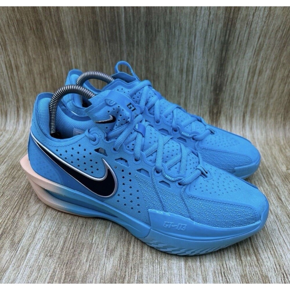 Men’s Size 8 Nike Air Zoom GT Cut 3 Blue Fury Black Basketball Shoes DV2913-404